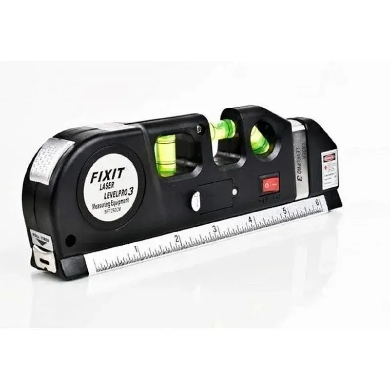 Лазерний рівень із вбудованою рулеткою Laser Level Pro 3 Нівелір будівельний - фото 5