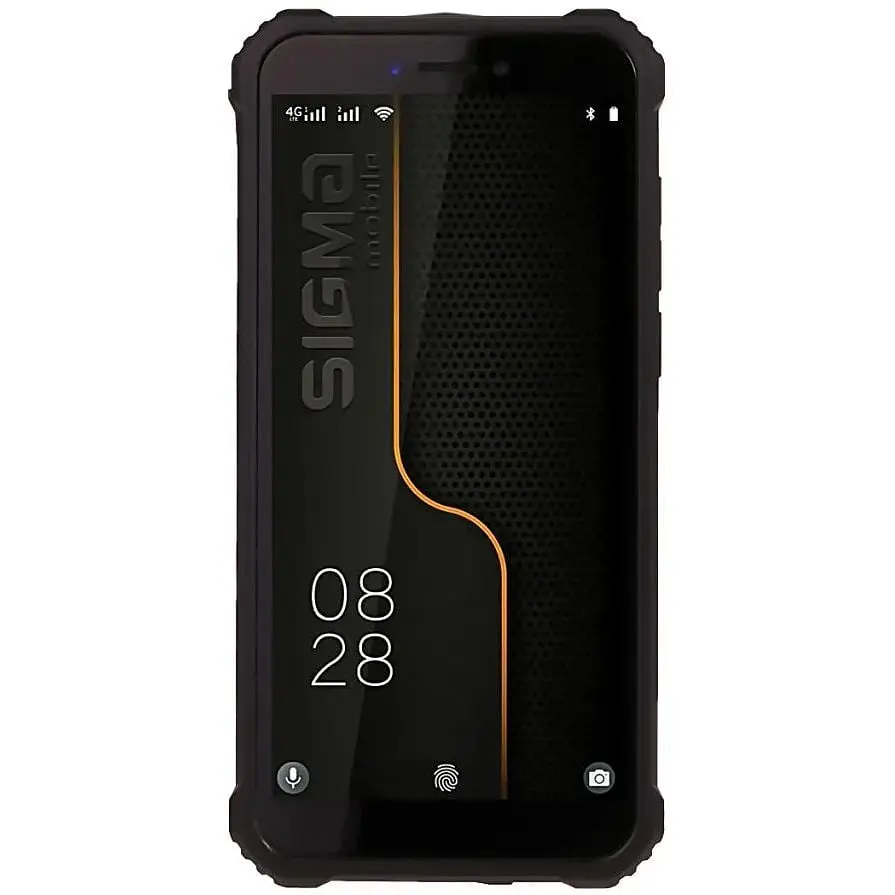 Телефон Sigma mobile X-treme PQ18 чорно-жовтогарячий - фото 3
