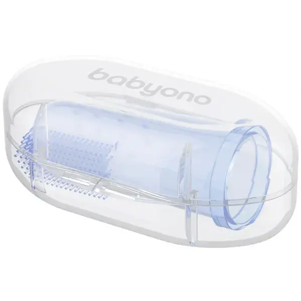 Дитяча зубна щітка BabyOno блакитна (723) - фото 3