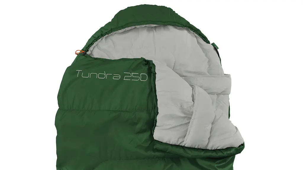 Спальний мішок Easy Camp Tundra 250/-2°C Green Left (240185) - фото 2