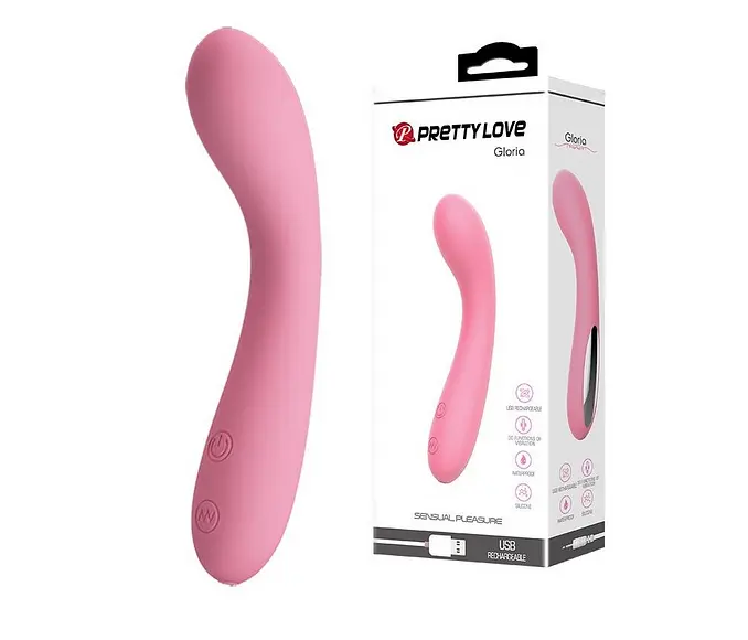 Вібратор для подвійної стимуляції Pretty Love Gloria Pink PRETTY LOVE BI-014754-1 102098
