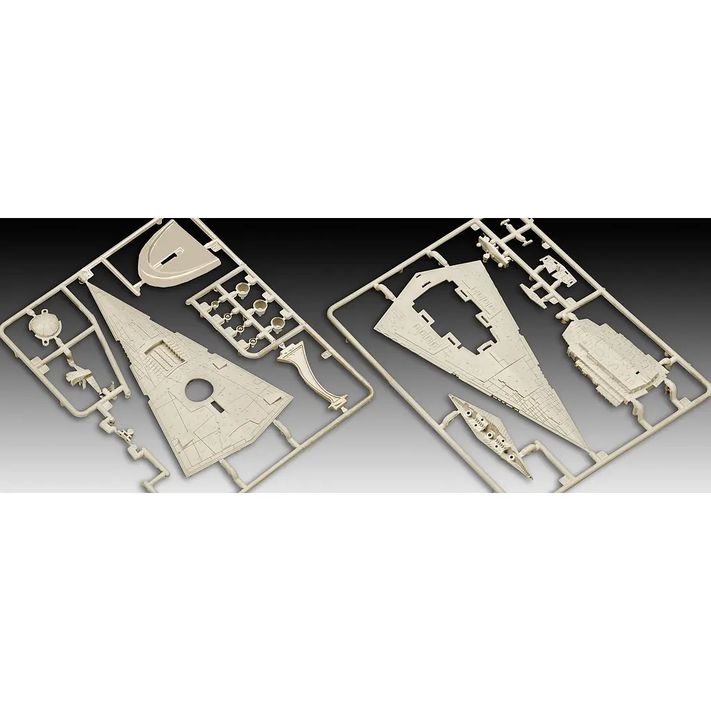 Збірна модель Revell Космічний корабель Imperial Star Destroyer рівень 3 масштаб 1:12300, 21 деталь (RVL-03609) - фото 6