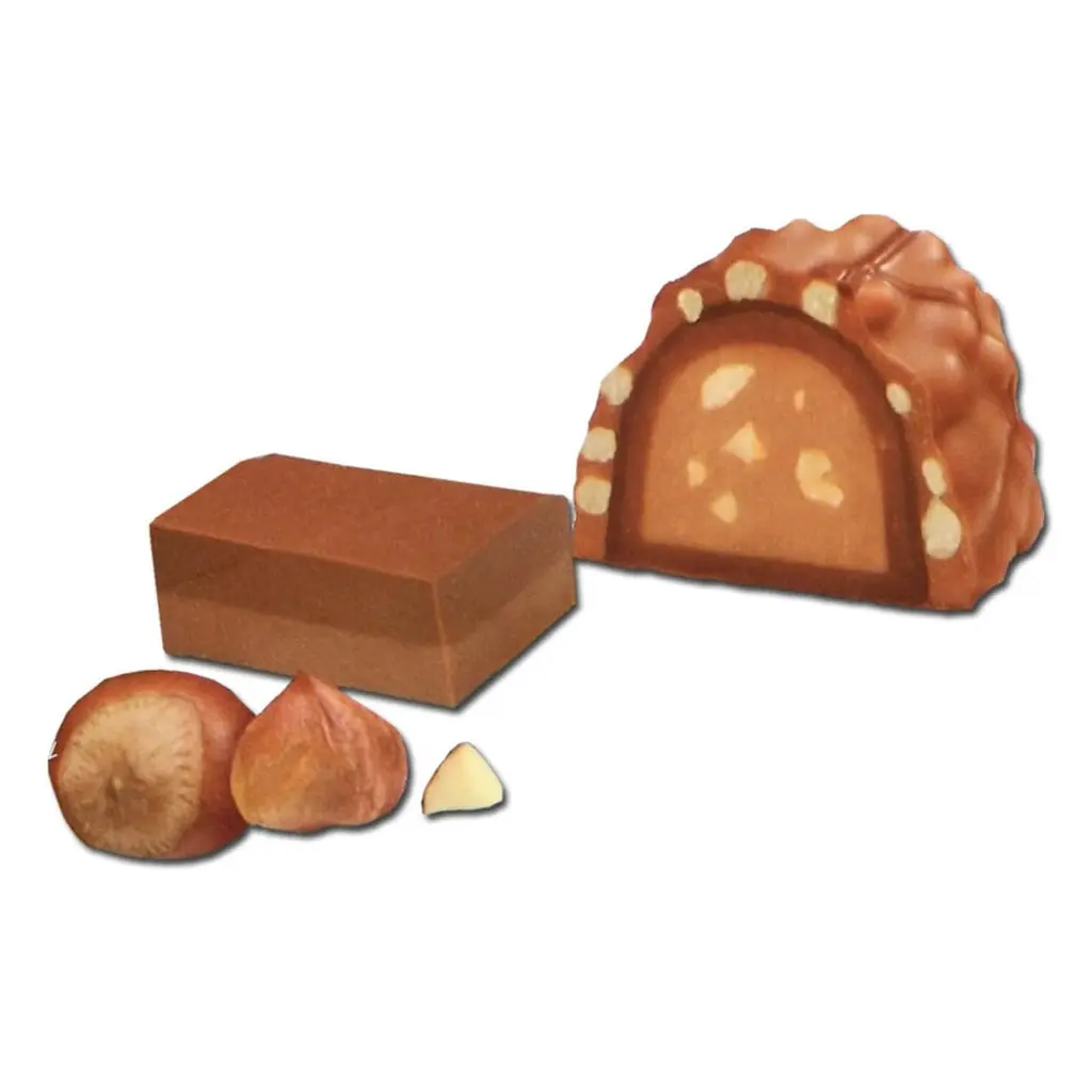 Шоколадні цукерки Lindt Fioretto Minis Nougat 115г - фото 7