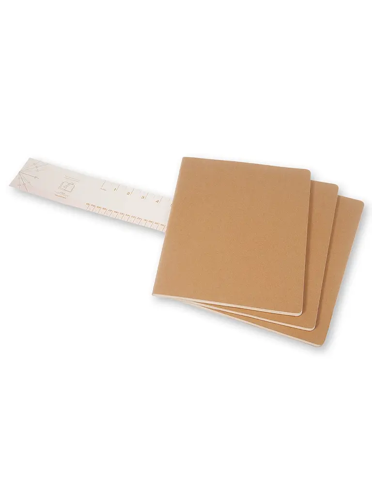 Записник Moleskine Cahier XXL, Лінійка Бежевий (QP431) - фото 2
