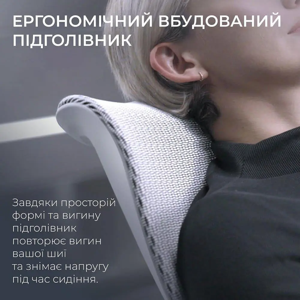 Ігрове крісло Sihoo DORO S300 Mesh Light Grey (S300-M202) - фото 10