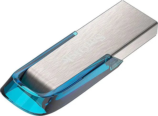 USB Flash накопичувач SanDisk 128GB Ultra Flair USB 3.0 blue (SDCZ73-128G-G46B) - фото 3
