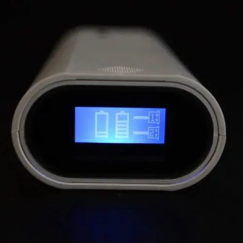 Зарядное устройство + Power Bank Soshine E4 (1-2x18650) Белый - фото 3