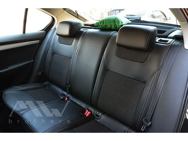 Авточохли модельні MW Brothers для Skoda Octavia A7 c 2013 - фото 7