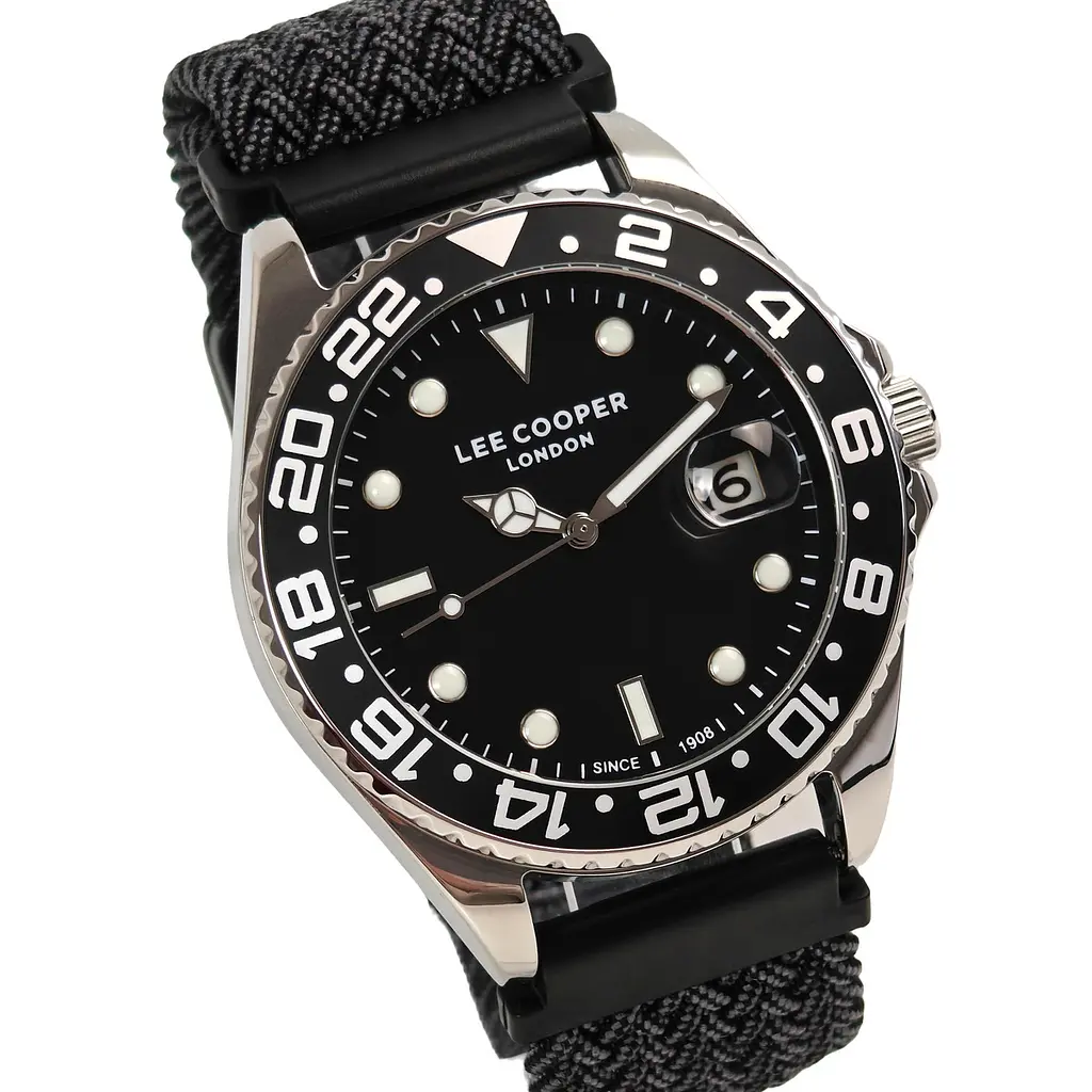 Годинник Lee Cooper Daytona Vibe Black, 2 ремінця - фото 2