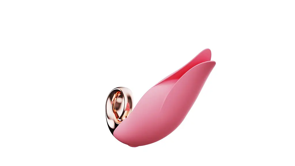 Вібратор для клітора Boss Series Flirting Tongue Licking 13 см світло-рожевий - фото 5