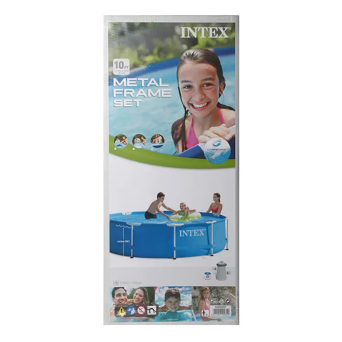 Круглий каркасний басейн із фільтрувальним насосом Intex 305 x 76 см - фото 8