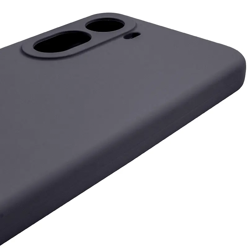 Чохол Silicone Cover Lakshmi Full Camera (AAA) для Xiaomi Redmi A7 Pro 4G / Poco C81 Сірий / Dark Gray - фото 4