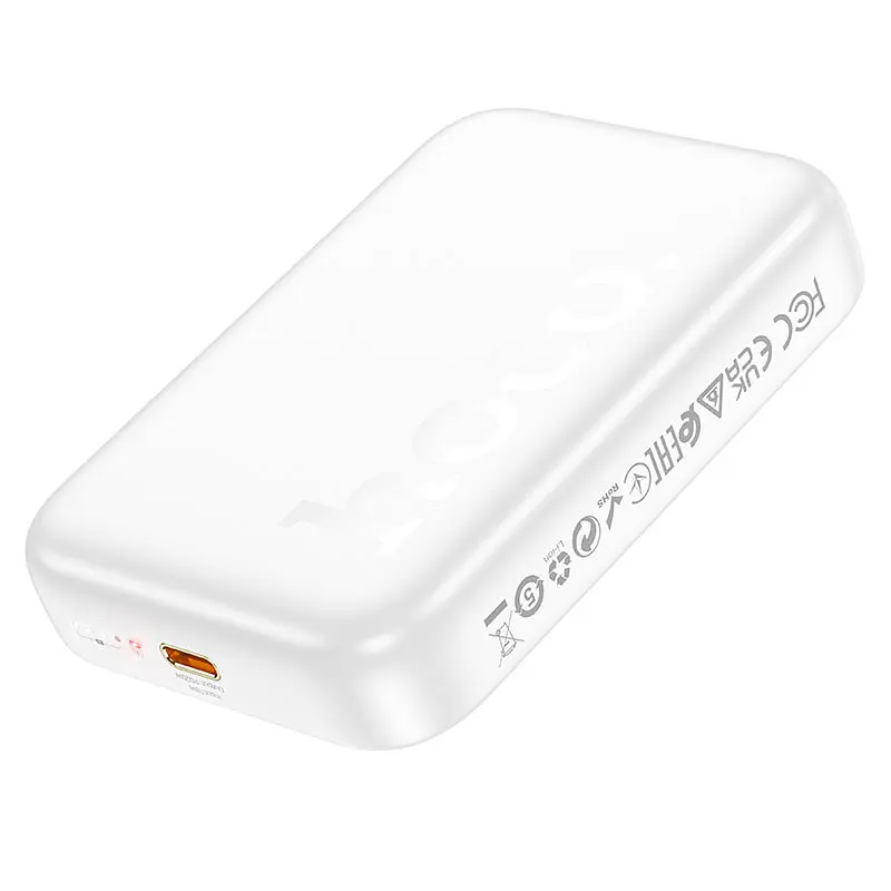 Портативний ЗП Power Bank Hoco J117A Esteem PD20W з БЗП 10000 mAh White - фото 3