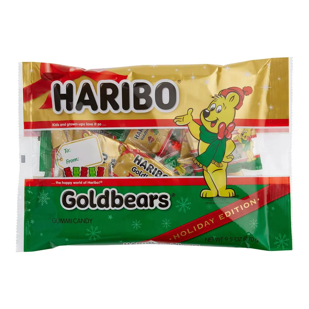 Желейні цукерки Haribo Goldbears Holiday Mini Gummy Bears 270 г - фото 4