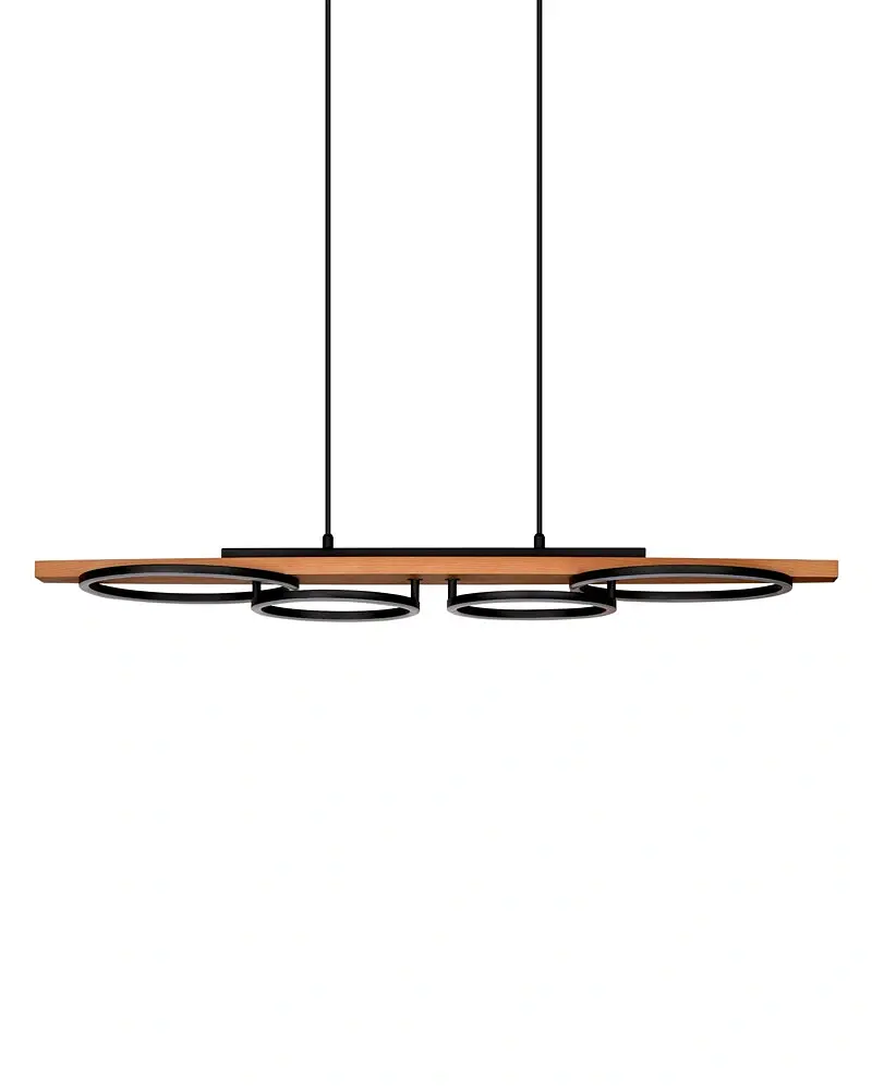 Підвісний світильник, люстра Goldlux 334220 Melisa LED 1x35W 4000K 4900Lm IP20 бежевий - фото 3