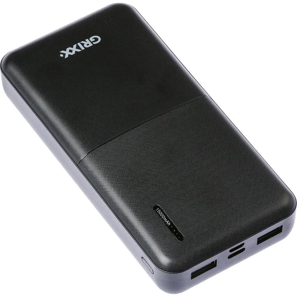 Повербанк Grixx 15000 mAh GREXTBP15DB02  - фото 3