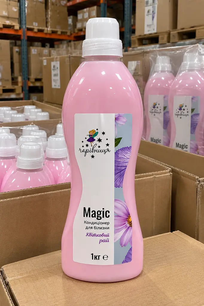 Кондиціонер для білизни Чарівниця Magic "Квітковий рай" з ніжним ароматом - фото 3