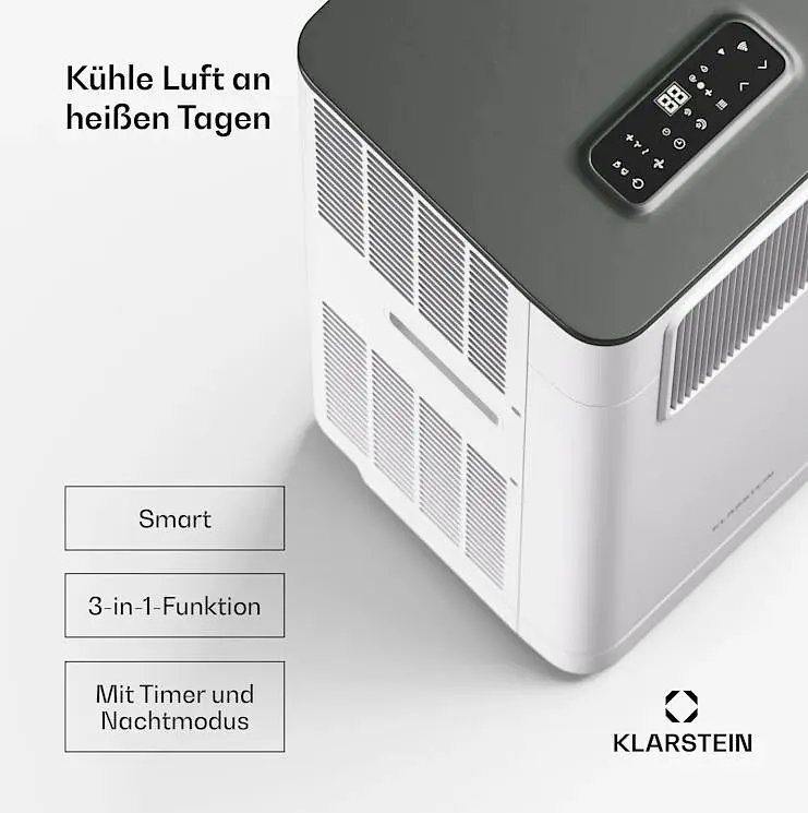 Кондиционер мобильный Klarstein Breeze Box 7K Smart PAC (10046093) - фото 6