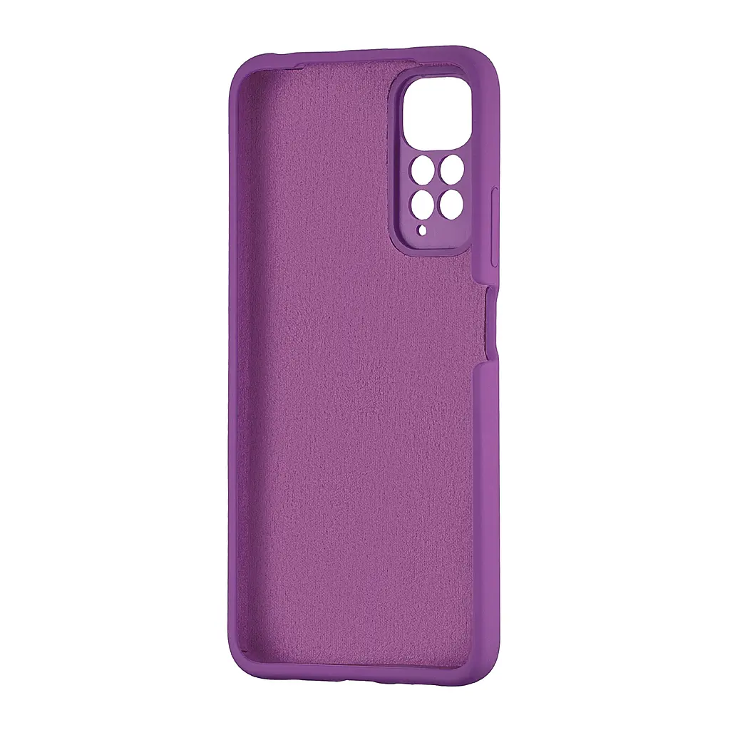 Чохол Silicone Case Xiaomi Redmi Note 11 (EU)/Note 11S 4G Purple - фото 2