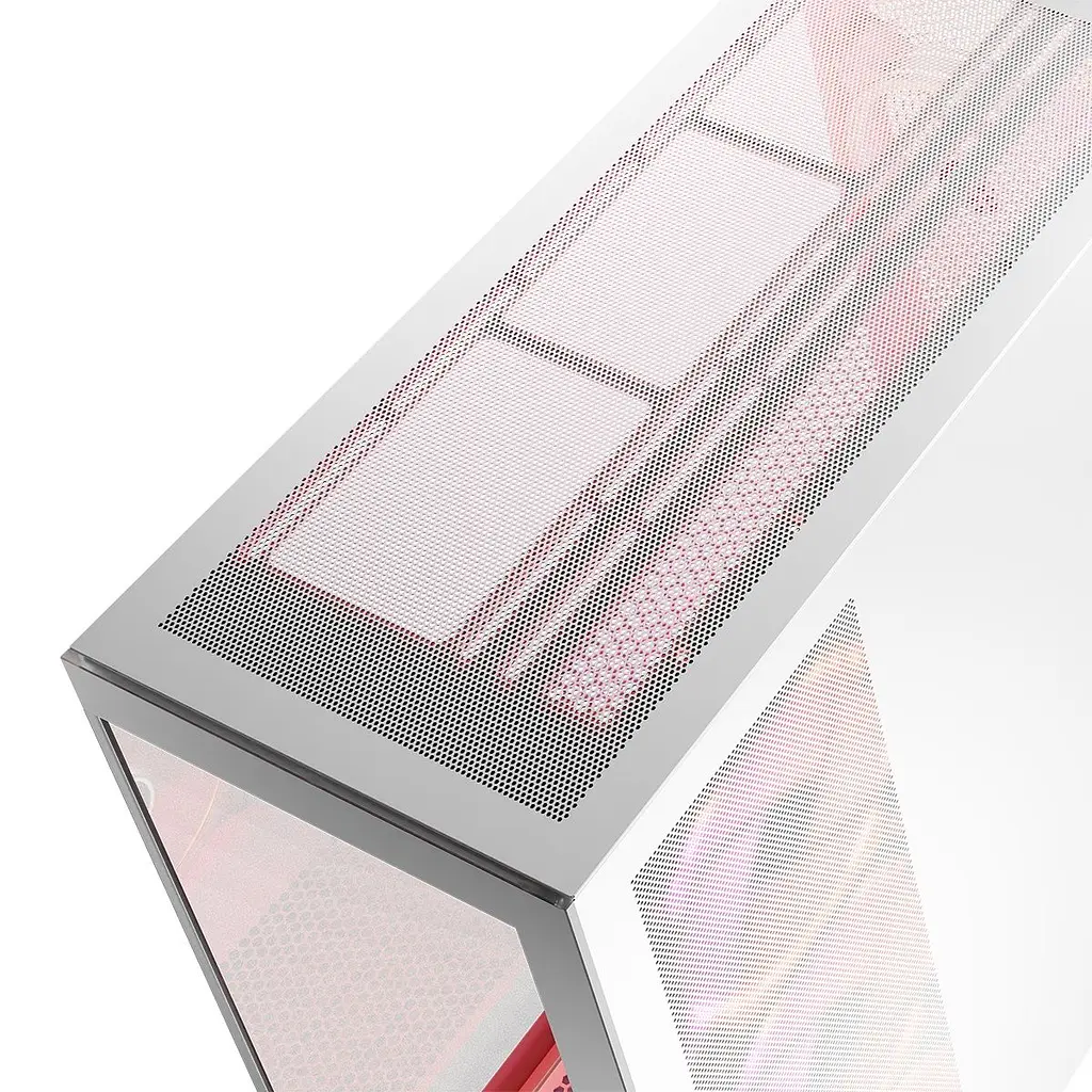 Корпус Modecom VOLCANO SPACE APEX ARGB 4x140 мм fans MIDI USB 3.0x2+TYPE-C WHITE без БЖ ATX (AT-SPACE-PG-20-000000-000) - фото 7