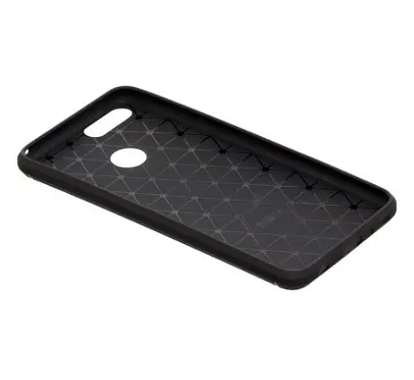 Чехол PRIMO Carbon Fiber Series для Honor 7X Black - фото 4