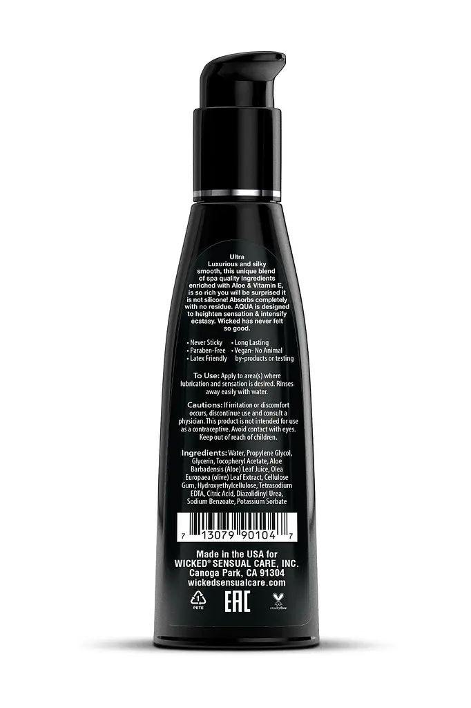 Лубрикант на водній основі Wicked Aqua 120 ml - фото 2