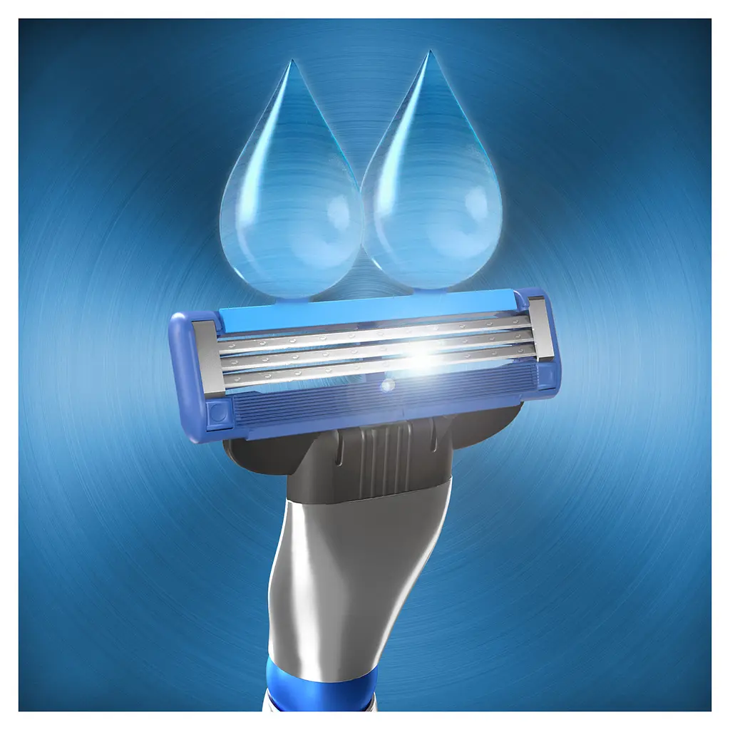 Бритва Gillette Mach3 Turbo 3D Motion з 2 змінними касетами - фото 3