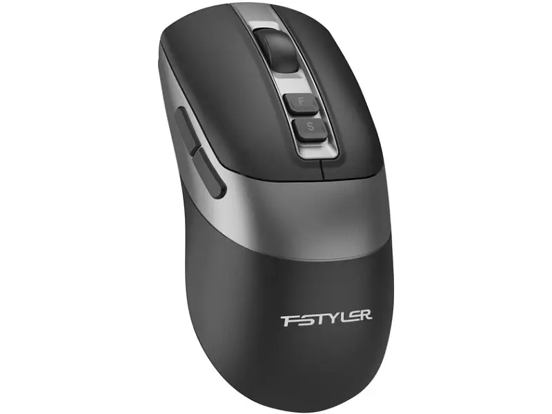 Миша A4Tech Fstyler FB50C Plus Wireless/Bluetooth Black - фото 3