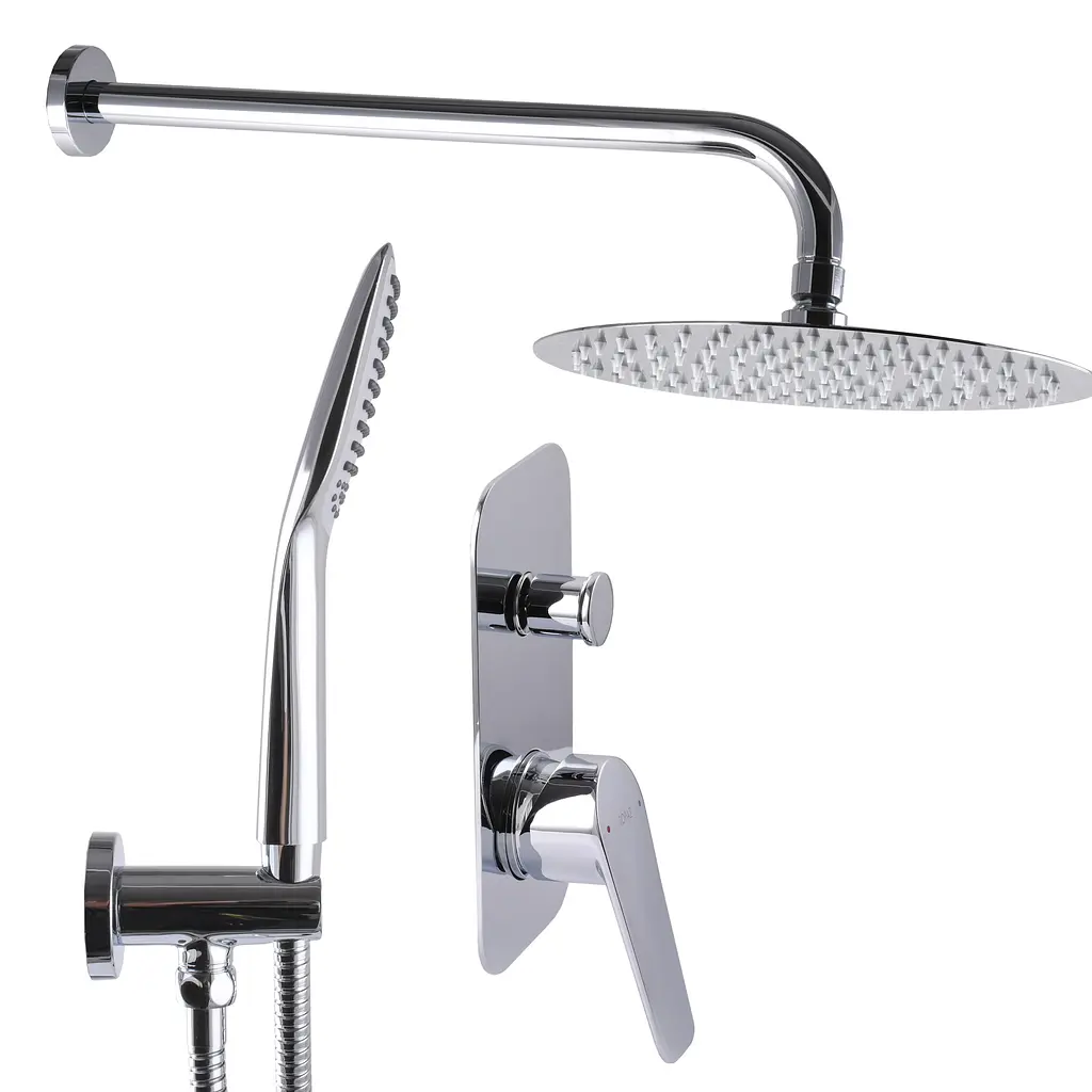 Душова система Topaz Capri TCA-15205-H43 D35, Хром - фото 4