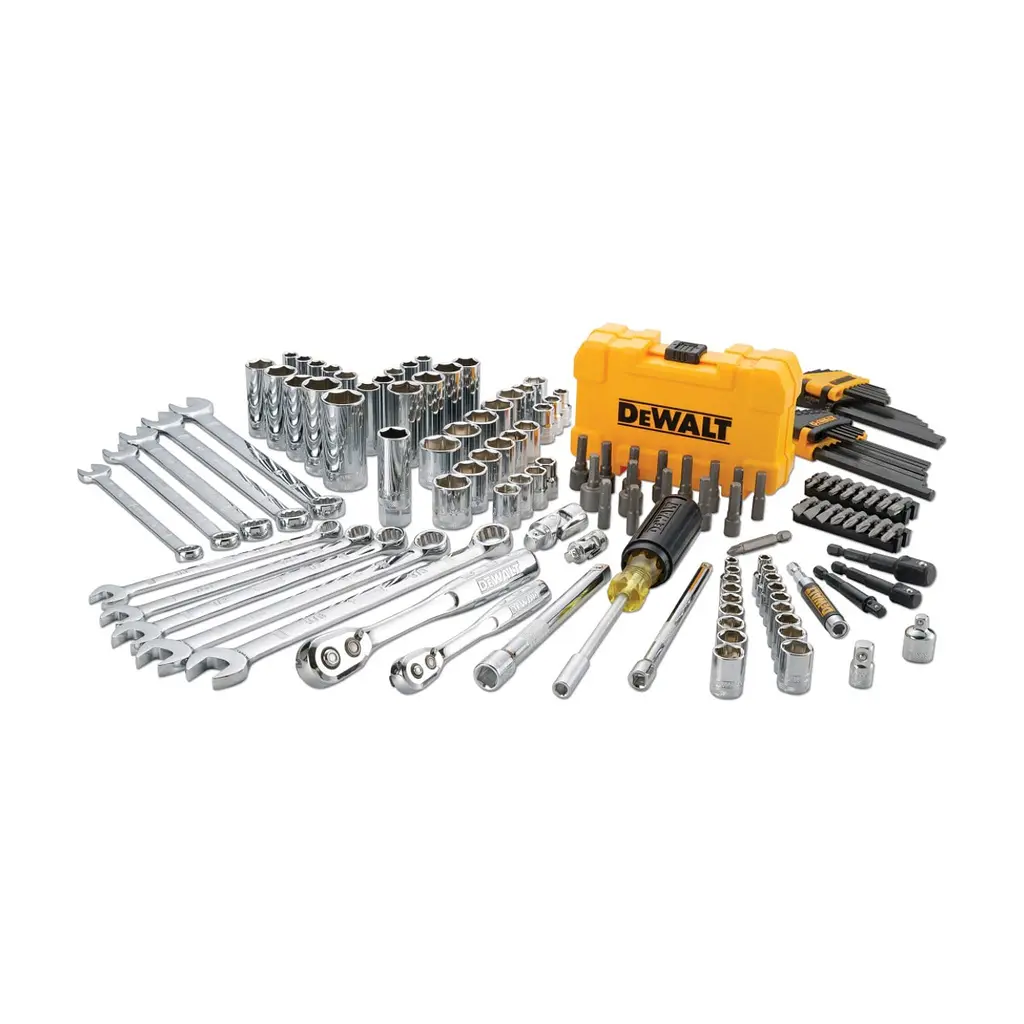 Набір інструментів DeWALT 1/4", 3/8", 142 шт. (DWMT73802-1)
