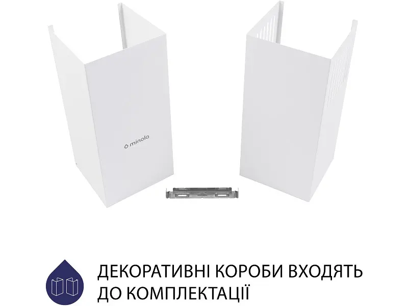 Витяжка Minola HK 6212 WH 700 LED - фото 8