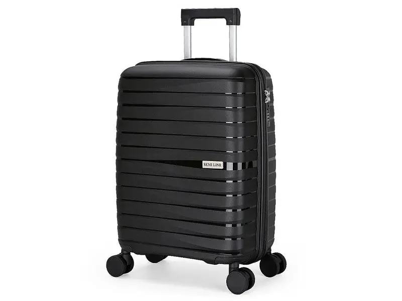 Чемодан Semi Line 20 S Black (T5794-1)