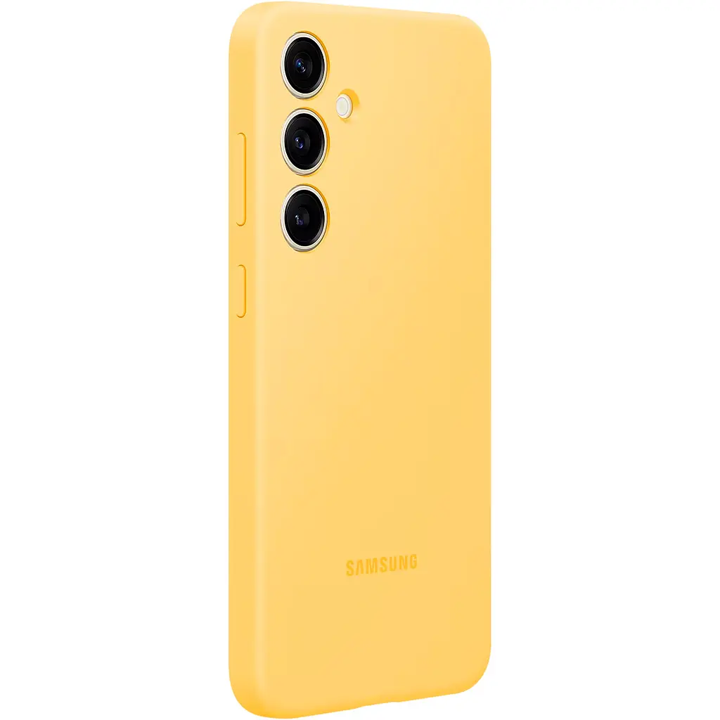 Чехол Silicone Case для Samsung Galaxy S24 Plus Yellow (EF-PS926TYEGWW) [100745] - фото 3