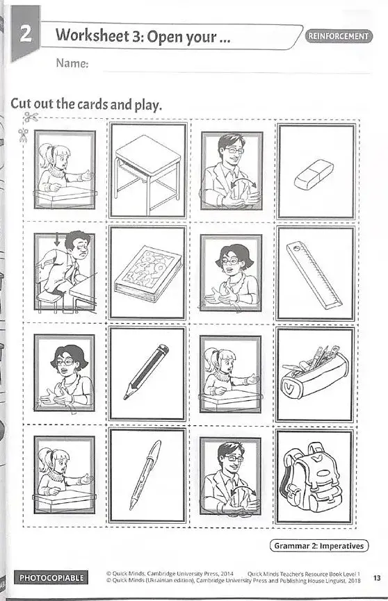 Quick Minds 1. Teacher's Resource Book (for Ukraine, НУШ) - фото 5