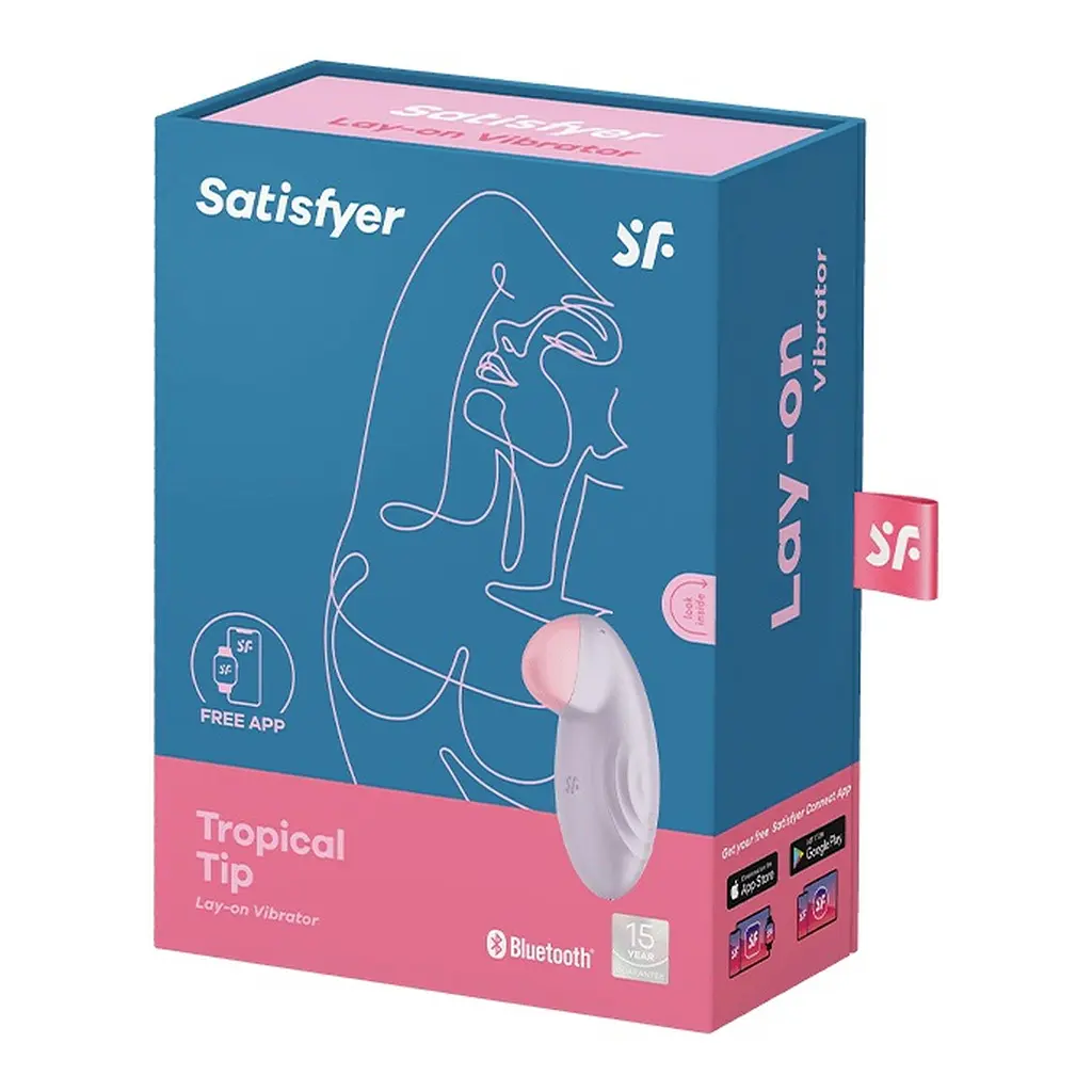 Вібратор для клітора Satisfyer Tropical Tip 8.5 см ліловий - фото 7