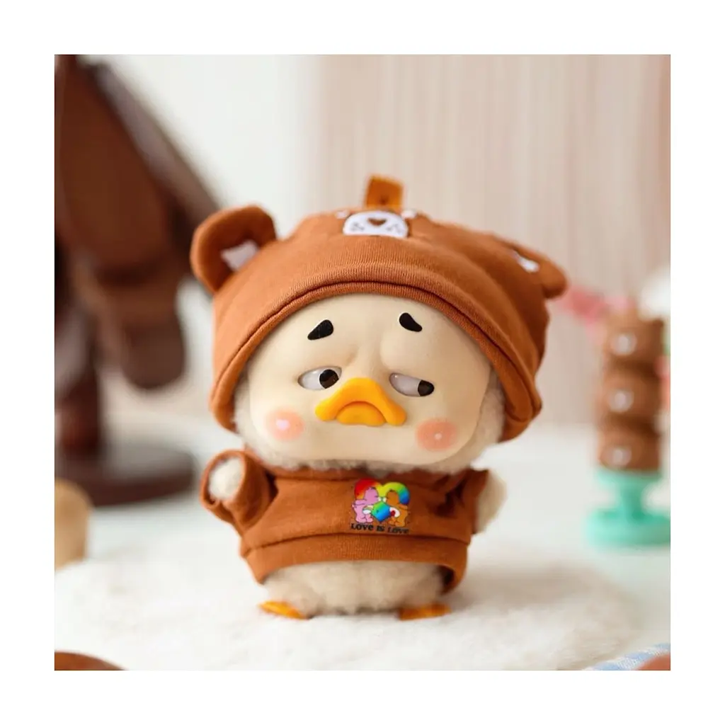 М'яка іграшка Pop Top сюрприз з кільцем 1983toys Upset Duck x Care Bears Будь веселкою (AP17183806800C) - фото 6