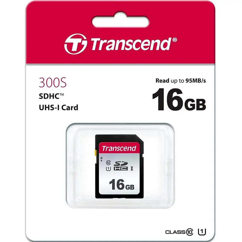 Карта пам'яті Transcend 16GB SDHC UHS-I Class 10 300S (TS16GSDC300S) - фото 2