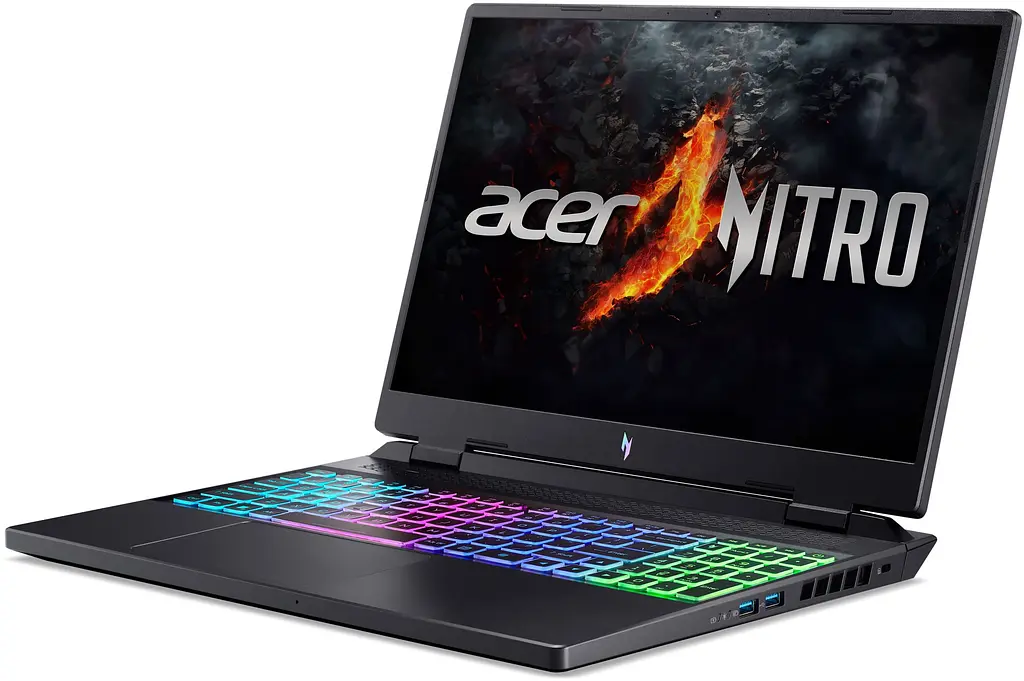 Ноутбук Acer Nitro 16 AN16-42 16' WQXGA IPS, AMD R9-8945HS, 32GB, F1TB, NVD4070-8, Lin, чорний (NH.QSLEU.001) - фото 2