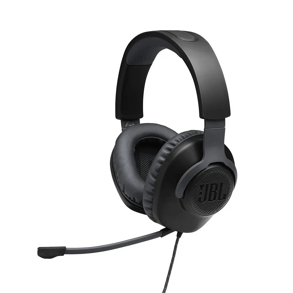 Навушники з мікрофоном JBL Quantum 100 JBLQUANTUM100BLK Black - фото 4