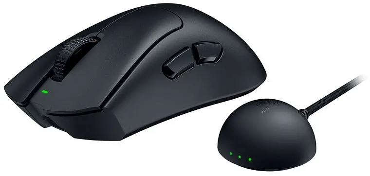 Razer DeathAdder V4 Pro Gen-2, USB-A/WL, чорний - фото 2
