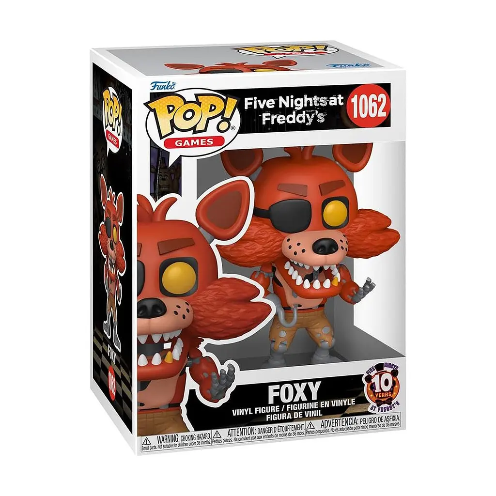 Ігрова фігурка FUNKO POP! серії «5 ночей у Фредді: 10 років» - ФОКСІ Funko 87115 - фото 2