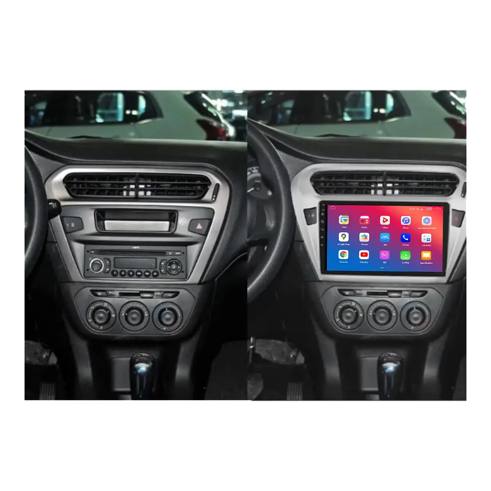 Штатний головний пристрій EasyGo PJ903-G10 9 inch Peugeot 301 2012-2016 - фото 2
