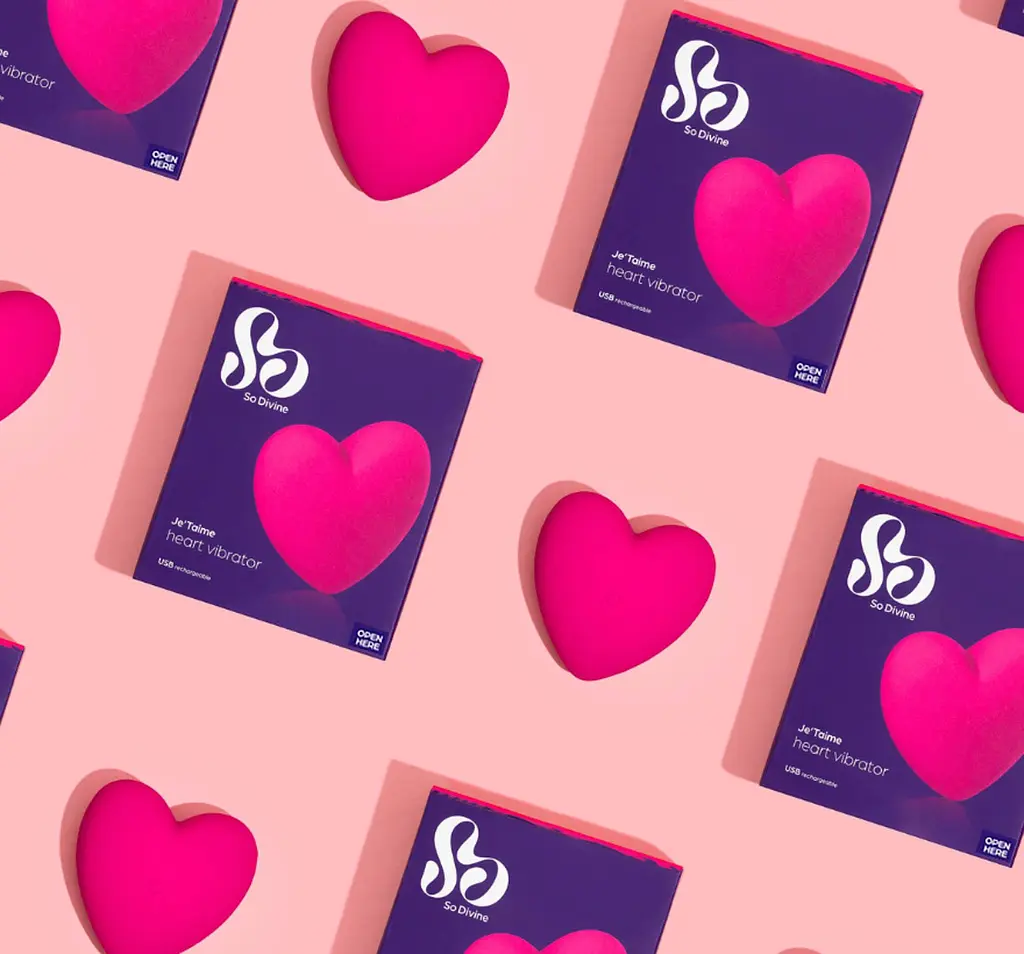 Вібратор So Divine Je t'aime 12 см (рожевий) - фото 15