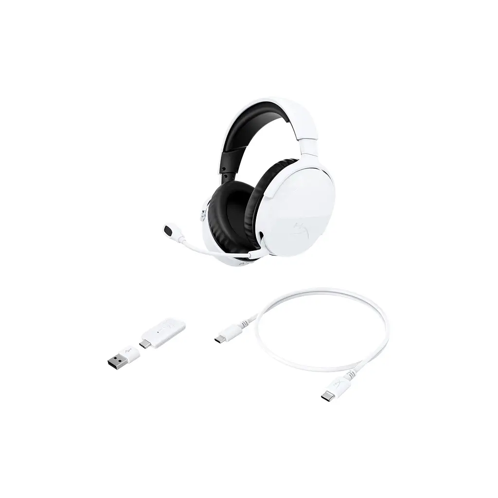 Навушники HyperX Cloud Stinger 3 Wireless White (BS1T9AA) - фото 2