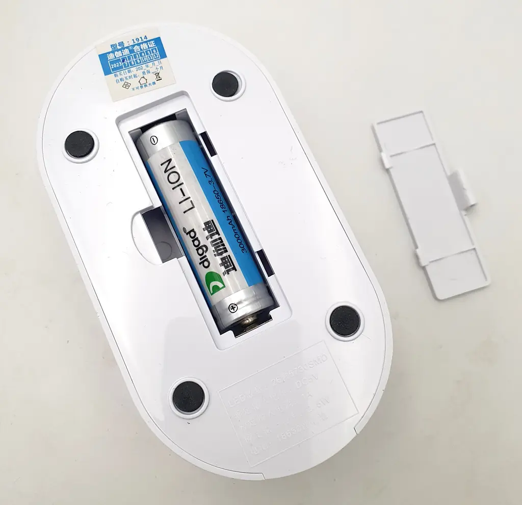LED-лампа трансформер 30 см сенсорна світлодіодна 2,5 W настільна акумуляторна (знімний 18650 3000 mAh) 4–6 годин світіння 3000–6000 K Digad 1914 - фото 5