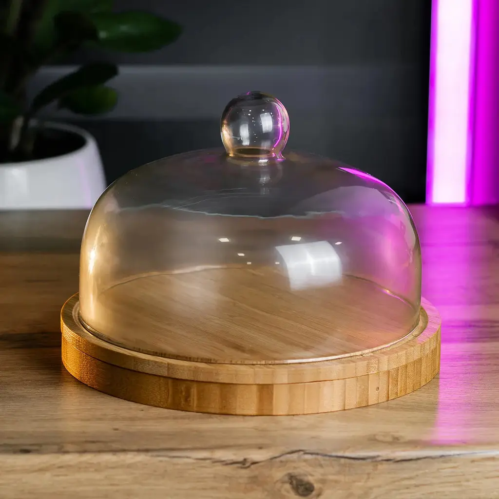 Доска Yiwu для подачи сыра с ножами и колпаком HP1230 - фото 7