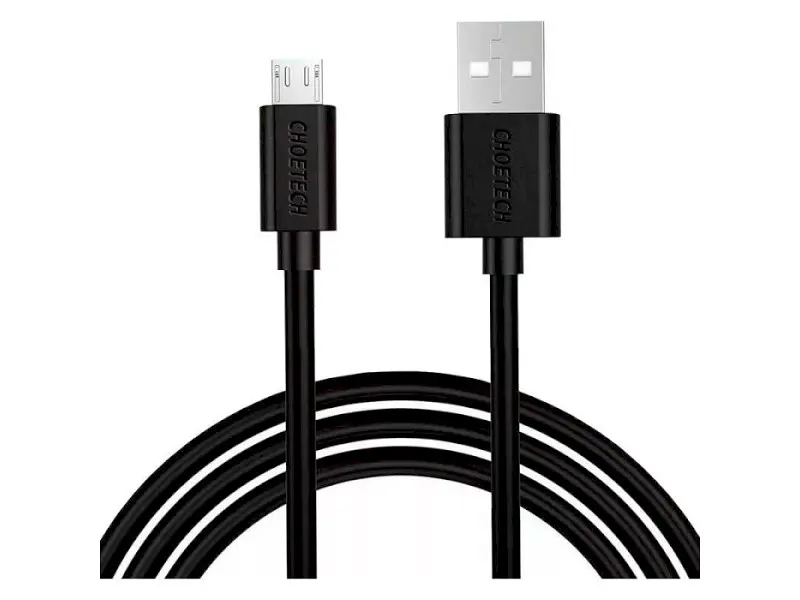 Кабель Choetech USB 2.0 to Micro USB 1.2m Black (AB003)
