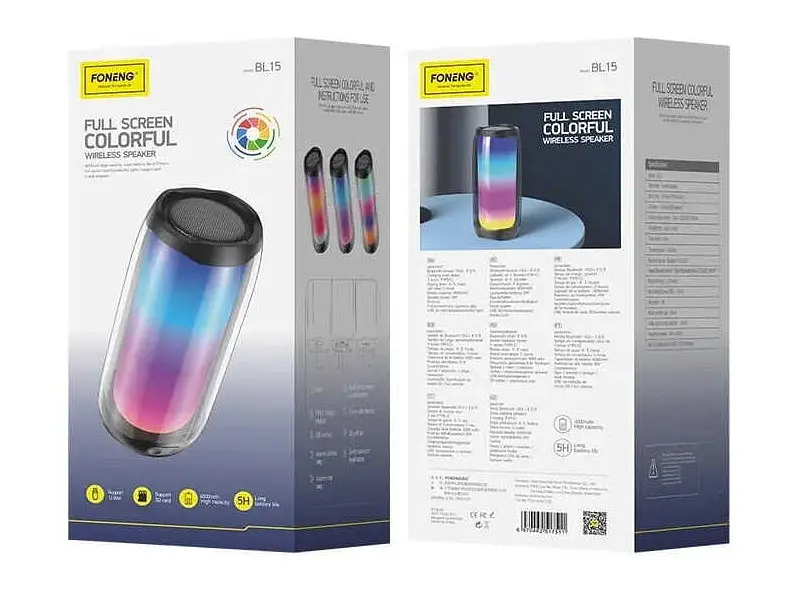 Портативна колонка Foneng BL15 (BL15-BS-FSC) - фото 2