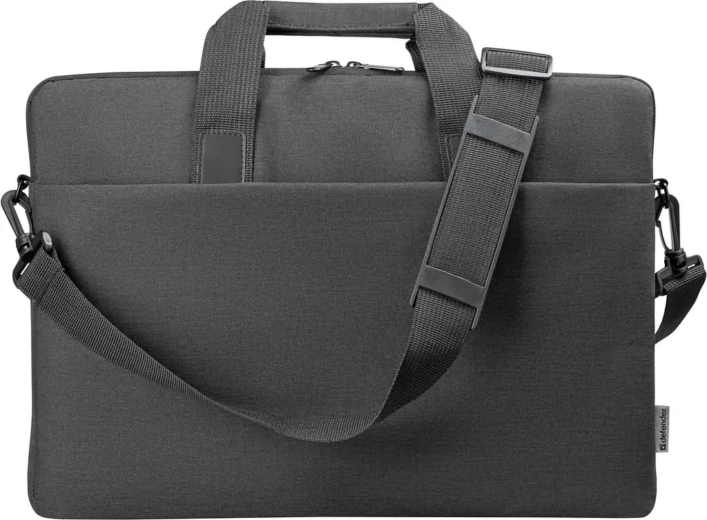 Сумка для ноутбука 15.6'' Defender Shieldy з кишенею, чорна - фото 2