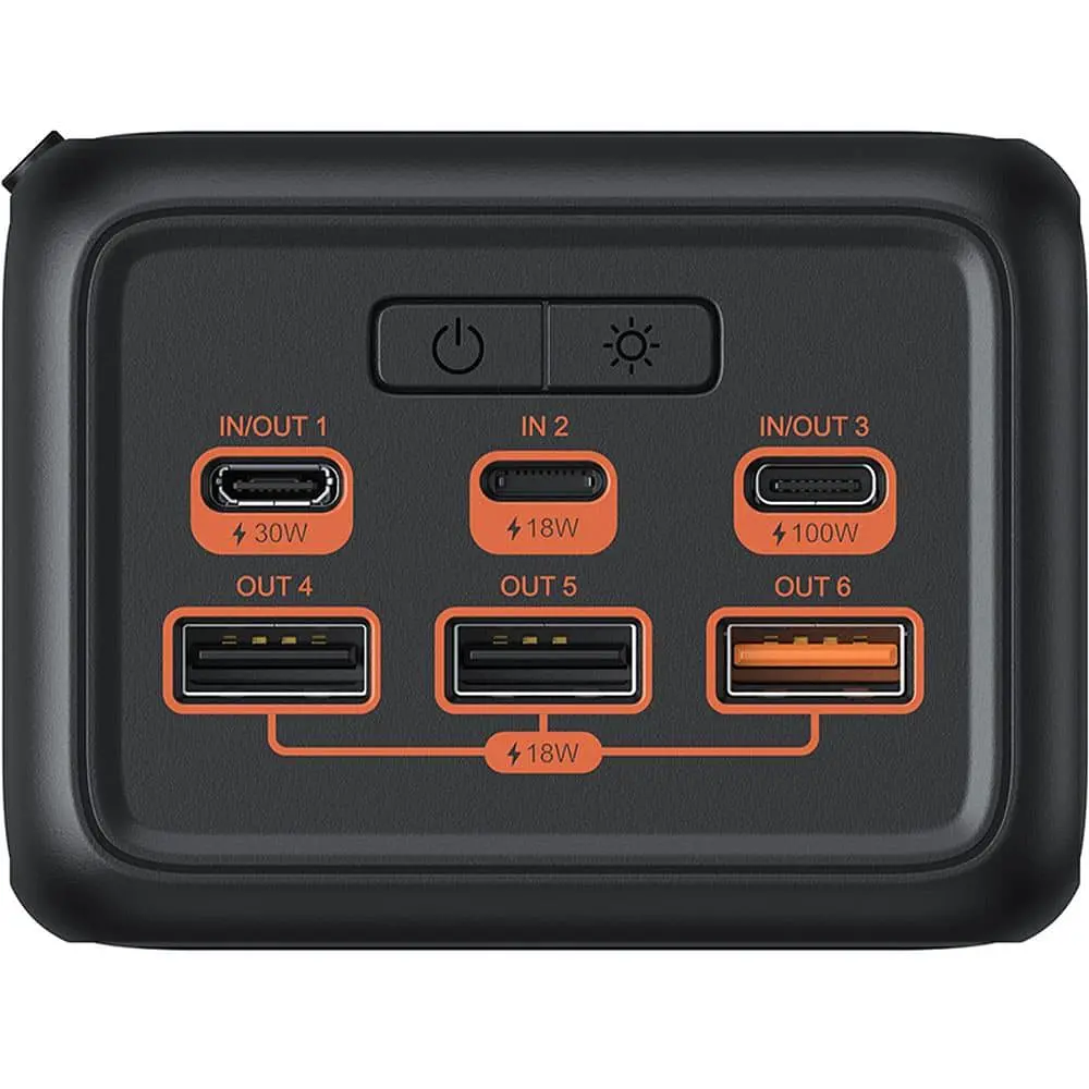 Павербанк Veger Black 56 000 mAh / 130 Вт (W5001C.black) - фото 3